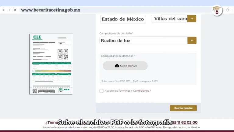 comprobante de domicilio